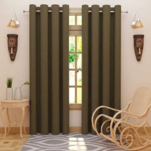 Dark Olive Green Blackout Curtain