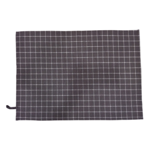 Charcoal gray Tea towel